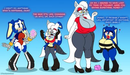 fan_character, flashy_the_rabbit, terri_the_fox, sega, sonic_the_hedgehog_(series)