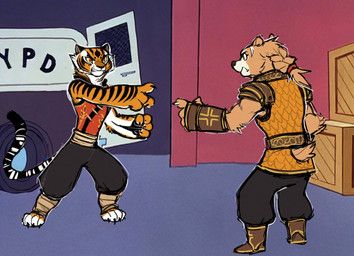 luthera_the_wandering_blade, master_tigress, dreamworks, kung_fu_panda, kung_fu_panda_the_dragon_knight