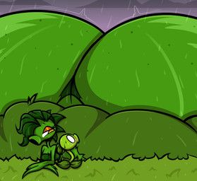 peablaze_(leafpaw), electronic_arts, plants_vs._zombies, popcap_games, puffylover1