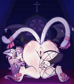 gleicinha_pum, 2_horns, 2_tails, 4_toes, 5_fingers