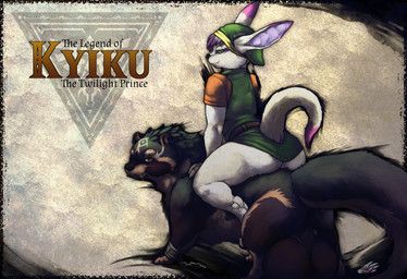 kunie_(geno28), link_(rabbit_form), link_(wolf_form), zaffre_enos, halloween