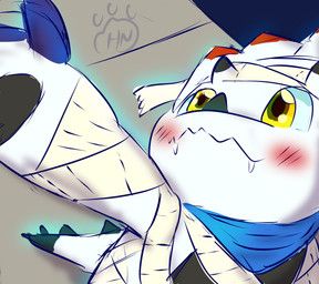 bandai_namco, digimon, halloween, hangyakuneko, anthro