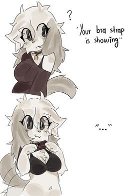 ume_(uovo), bra_strap_showing_(meme), uovo, :3, blush