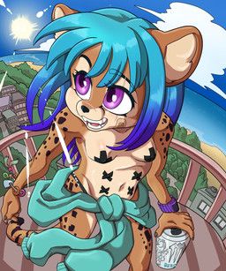 daigaijin, anthro, beverage, beverage_can, bracelet