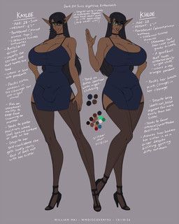 kaylee_(wmdiscovery93), khloe_(wmdiscovery93), wmdiscovery93, big_breasts, black_clothing