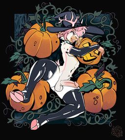 sparkibarki, anthro, antlers, arm_warmers, armwear