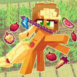 applejack_(mlp), friendship_is_magic, hasbro, microsoft, minecraft