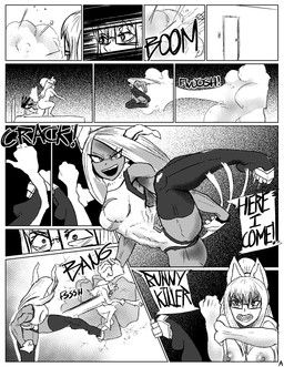 rumi_usagiyama, my_hero_academia, yamcha_death_pose, kronguss, animal_humanoid