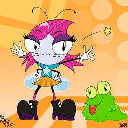 germy_(tbom), maggie_pesky, disney, the_buzz_on_maggie, codeythetitan