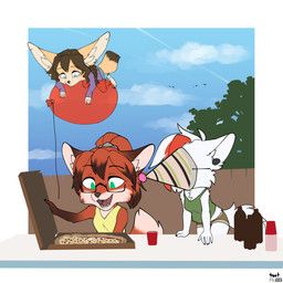 arctica_(vixen_logic), red_(vixen_logic), zerda_(vixen_logic), vixen_logic, foxboy83