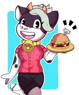 happy_the_humble_heifer, happy's_humble_(series), happy's_humble_burger_farm, therobinsystem, 2_horns