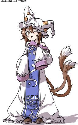 chen_(touhou), ran_yakumo, asian_mythology, east_asian_mythology, japanese_mythology