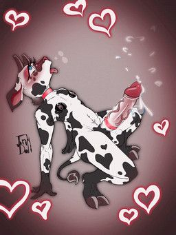 inkdoll, animal_genitalia, animal_humanoid, animal_penis, animal_print
