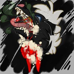 crownedvictory, ambiguous_form, ambiguous_gender, black_body, black_fur