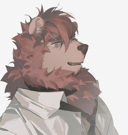 seatohao, accessory, anthro, black_collar, black_necktie