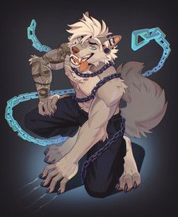 noirekat, 5_fingers, anthro, black_bottomwear, black_claws