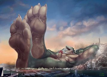 solutionwcs, 4_toes, anthro, barefoot, biped