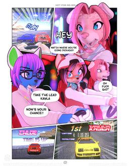 chloe_(rysonanthrodog), icarus_skyhawk, kayla_(rysonanthrodog), bandai_namco, high_scores