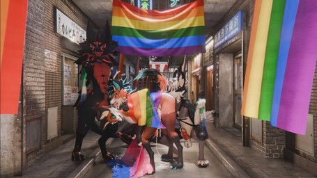 eclipse_(sanythefox), rabbid_foulfellow_(sanythefox), sany_van_fox, sol_heylyn_(sanythefox), sanythefox