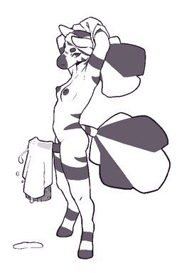 bina_booker_(opashoo), pashoo, accessory, animal_genitalia, anthro