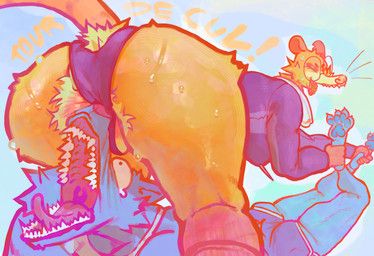 desamistesae_fafratarello_flumendo_styx, smashmat, american_opossum, anthro, anus