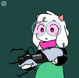 ralsei, deltarune, portal_(series), undertale_(series), valve