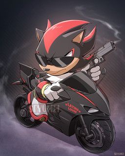shadow_the_hedgehog, sega, sonic_the_hedgehog_(series), seyumei, 5_fingers