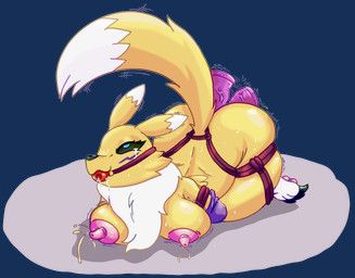bandai_namco, digimon, reomm, ahegao, anal
