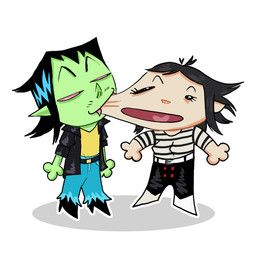 ace_(powerpuff_girls), noodle_(gorillaz), cartoon_network, gorillaz, powerpuff_girls