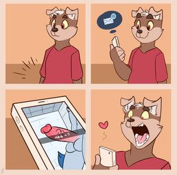 kom_(komdog), komdog, 5_fingers, anthro, balls