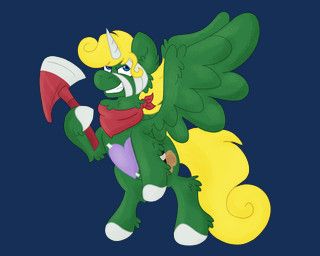 buddy_the_unicorn, fan_character, pine_thunderoak, buddy_(film), halloween