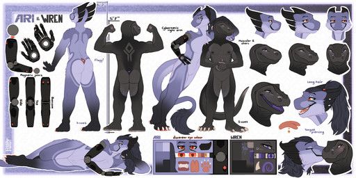 ari_(rhaelrhaelrasputin), wren_(rhaelrhaelrasputin), mythology, rhaelrhaelrasputin, 4_toes