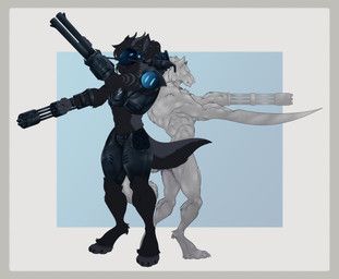 wolfy_(metallic_wolfstorm), wirwik, 4_toes, 5_fingers, anthro