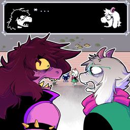ralsei, susie_(deltarune), deltarune, undertale_(series), artsyrean