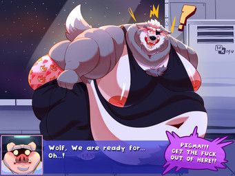 pigma_dengar, wolf_o'donnell, nintendo, star_fox, kofuhowlfy