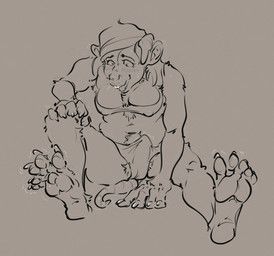 redacted, 5_fingers, 5_toes, anthro, aroused