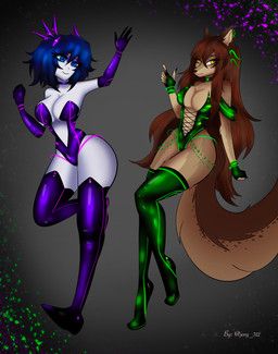 jeny_312, anthro, armwear, bare_shoulders, big_breasts