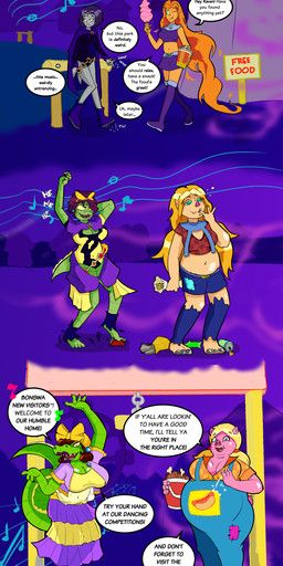 raven_(dc), starfire_(teen_titans), dc_comics, teen_titans, cyanoray