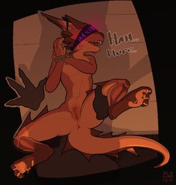 slavanich, anthro, anus, biped, blindfold