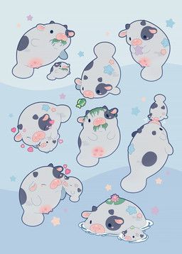 floofyfluff, 2_horns, abstract_background, amphibian, aquatic