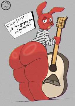 juan_carlos_bodoque, day74art, anthro, big_butt, bottomless