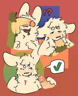 zeka_(crayopossum), crayopossum, ambiguous_gender, anthro, blush