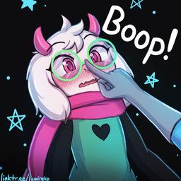 kris_dreemurr, ralsei, deltarune, undertale_(series), lumineko