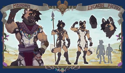 mondam, gib_schmib, abs, african_wild_dog, anthro