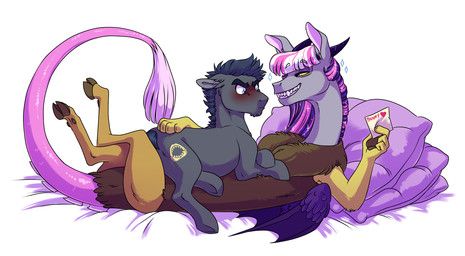 bruce_(lopoddity), fan_character, pandora_(lopoddity), hasbro, my_little_pony