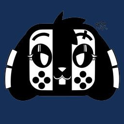 switch_dog, nintendo, nintendo_switch, mr.ink, black_hair