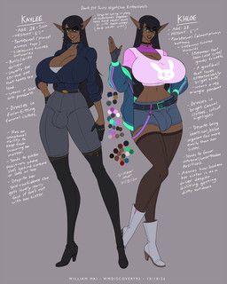kaylee_(wmdiscovery93), khloe_(wmdiscovery93), wmdiscovery93, belt, big_breasts
