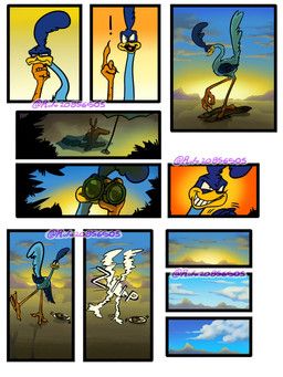 road_runner_(looney_tunes), wile_e._coyote, looney_tunes, warner_brothers, rufo20856505