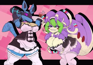 lily_the_goodra, nintendo, pokemon, z_dragon, 4_fingers