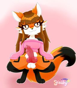 fan_character, yeibyuwu, animal_genitalia, animal_penis, anthro